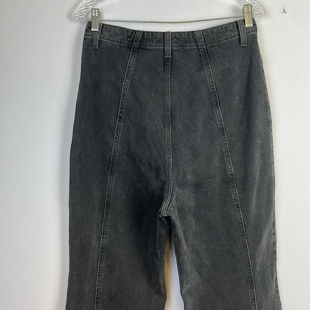 Free People We The Free Florence Flare Jeans High Rise Size 32 Stretch Cotton